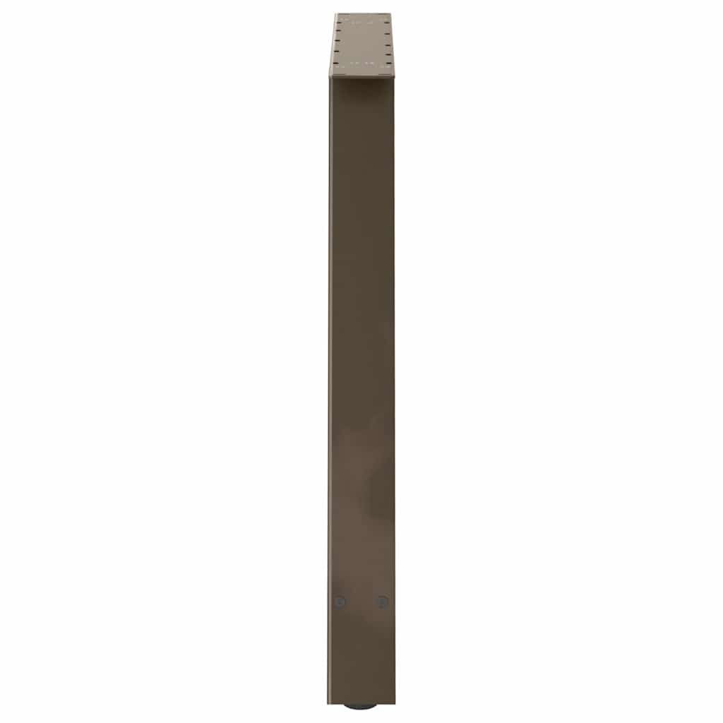 Valgomojo stalo kojelės, A formos, 2 vnt., 100 x (72 - 73) cm, plienas - Namų Idėja