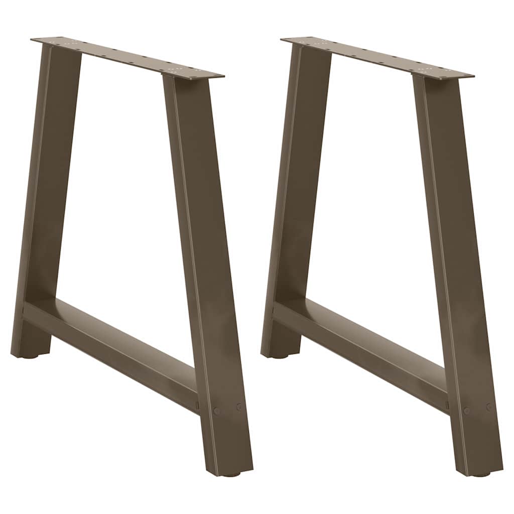 Valgomojo stalo kojelės, A formos, 2 vnt., 100 x (72 - 73) cm, plienas - Namų Idėja