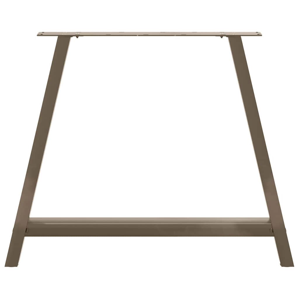Valgomojo stalo kojelės, A formos, 2 vnt., 100 x (72 - 73) cm, plienas - Namų Idėja