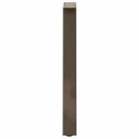 Valgomojo stalo kojelės, A formos, 2 vnt., 60x(72 - 73) cm, plienas - Namų Idėja