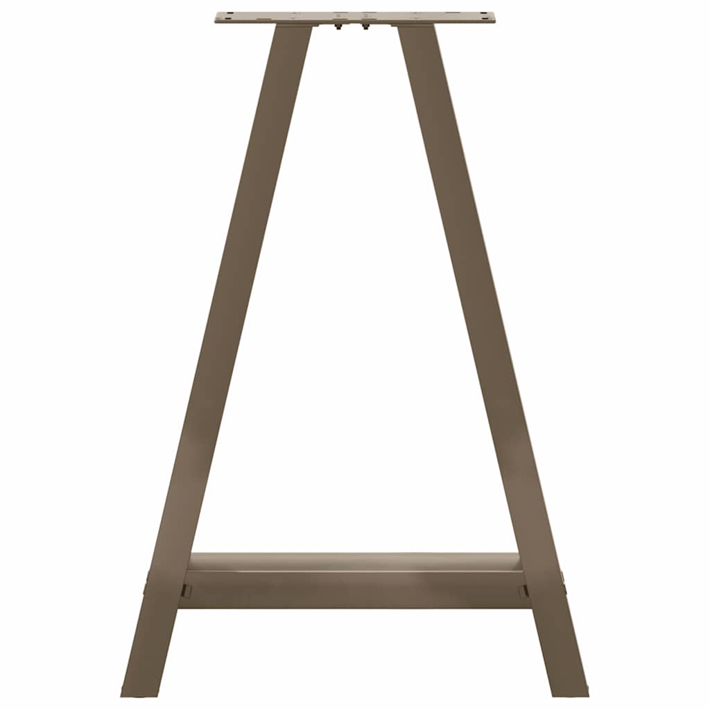 Valgomojo stalo kojelės, A formos, 2 vnt., 60x(72 - 73) cm, plienas - Namų Idėja