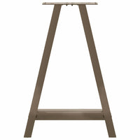 Valgomojo stalo kojelės, A formos, 2 vnt., 60x(72 - 73) cm, plienas - Namų Idėja