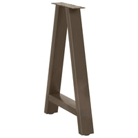 Valgomojo stalo kojelės, A formos, 2 vnt., 60x(72 - 73) cm, plienas - Namų Idėja