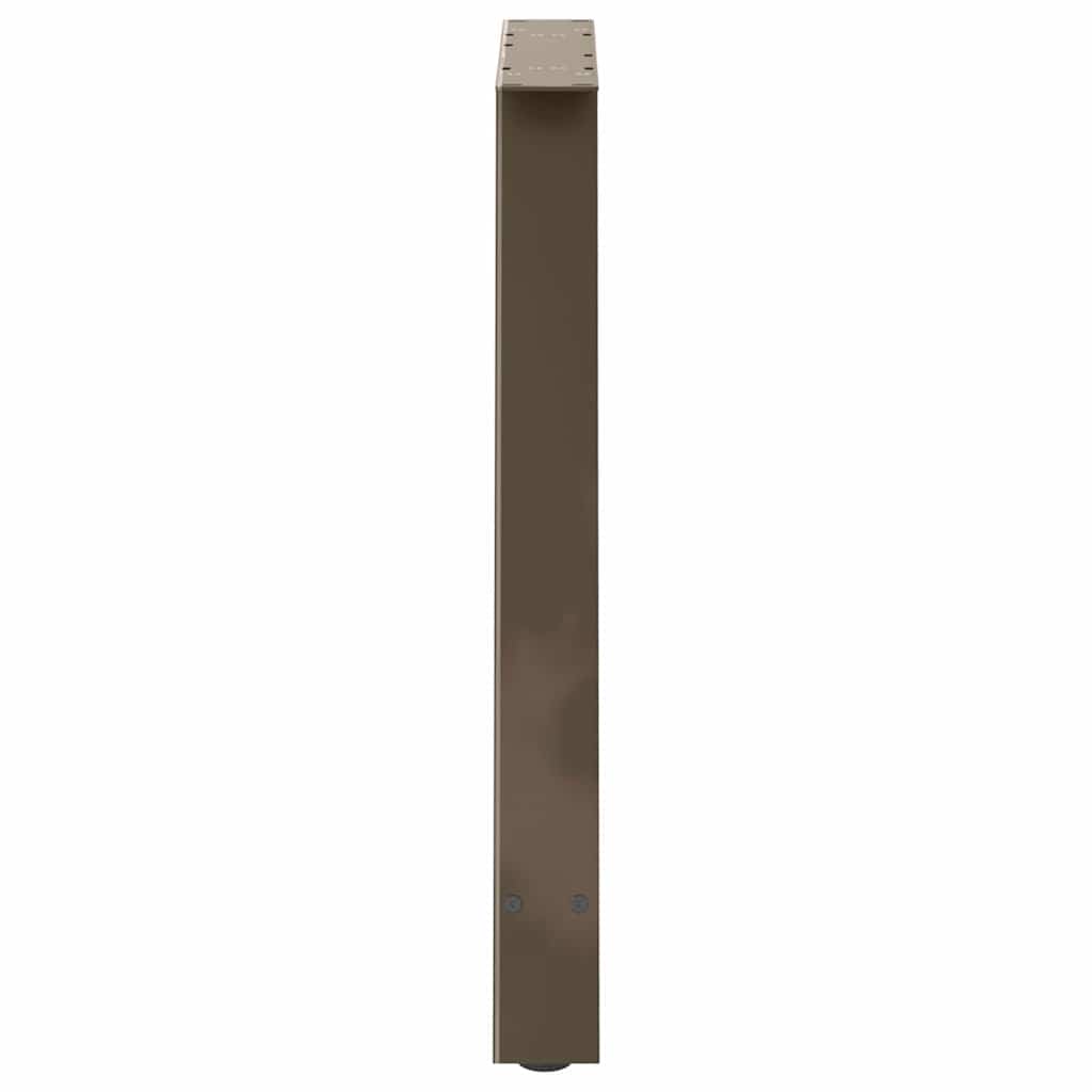 Valgomojo stalo kojelės, A formos, 2 vnt., 70x(72 - 73) cm, plienas - Namų Idėja