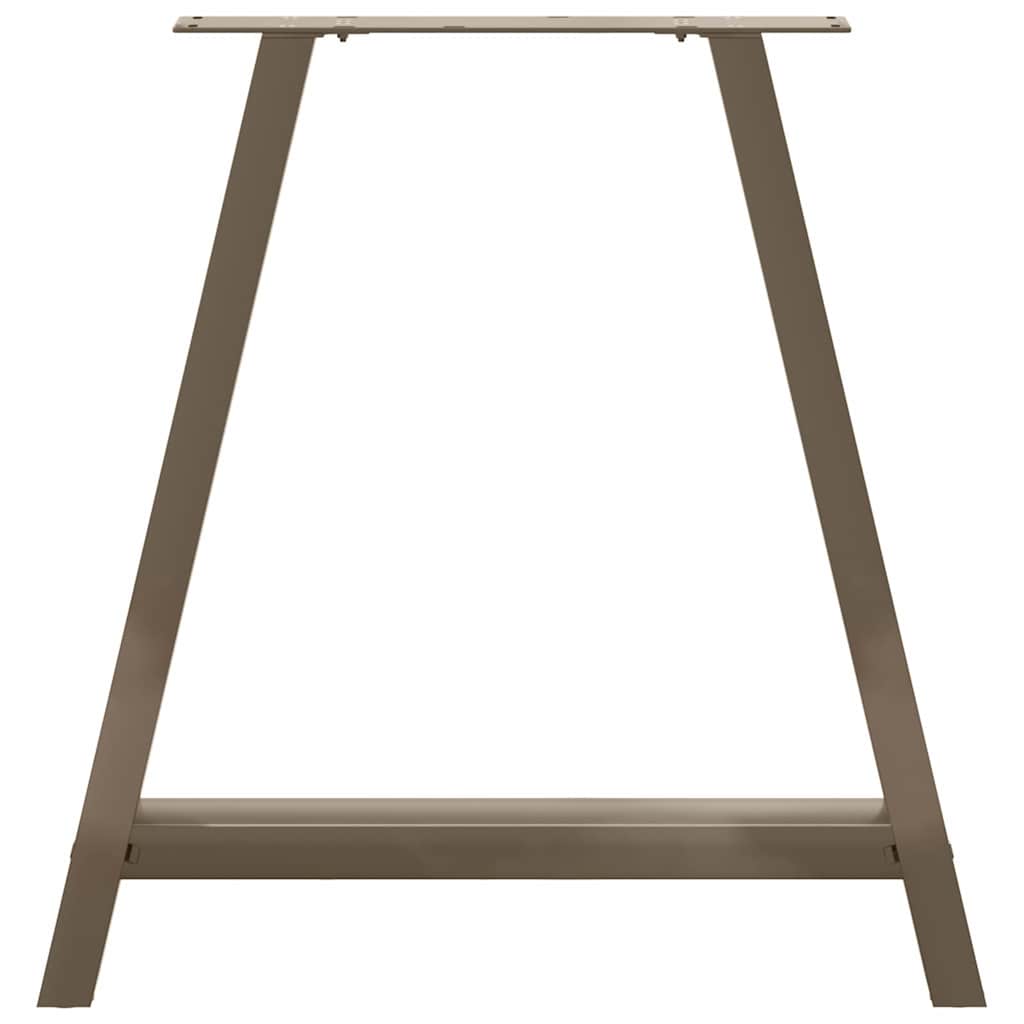 Valgomojo stalo kojelės, A formos, 2 vnt., 70x(72 - 73) cm, plienas - Namų Idėja