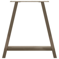 Valgomojo stalo kojelės, A formos, 2 vnt., 70x(72 - 73) cm, plienas - Namų Idėja