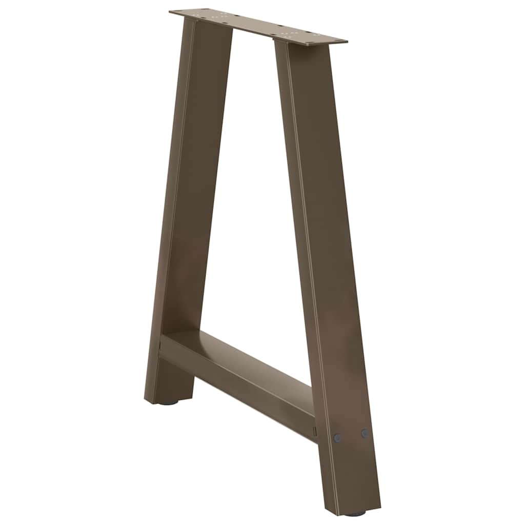 Valgomojo stalo kojelės, A formos, 2 vnt., 70x(72 - 73) cm, plienas - Namų Idėja