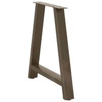 Valgomojo stalo kojelės, A formos, 2 vnt., 70x(72 - 73) cm, plienas - Namų Idėja