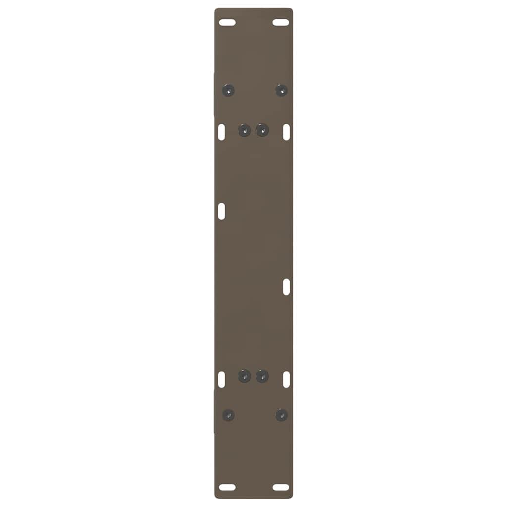 Valgomojo stalo kojelės, A formos, 2 vnt., 80x(72 - 73) cm, plienas - Namų Idėja