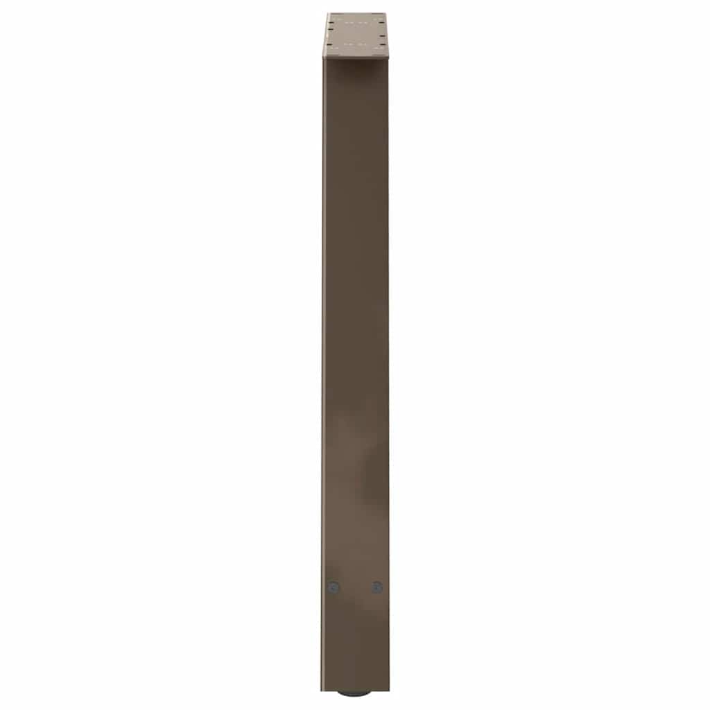 Valgomojo stalo kojelės, A formos, 2 vnt., 80x(72 - 73) cm, plienas - Namų Idėja