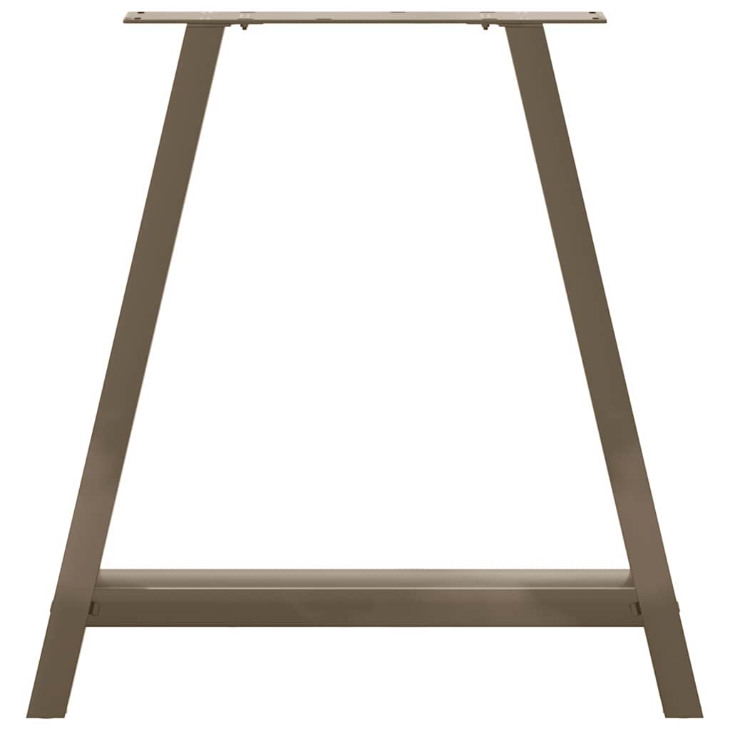 Valgomojo stalo kojelės, A formos, 2 vnt., 80x(72 - 73) cm, plienas - Namų Idėja