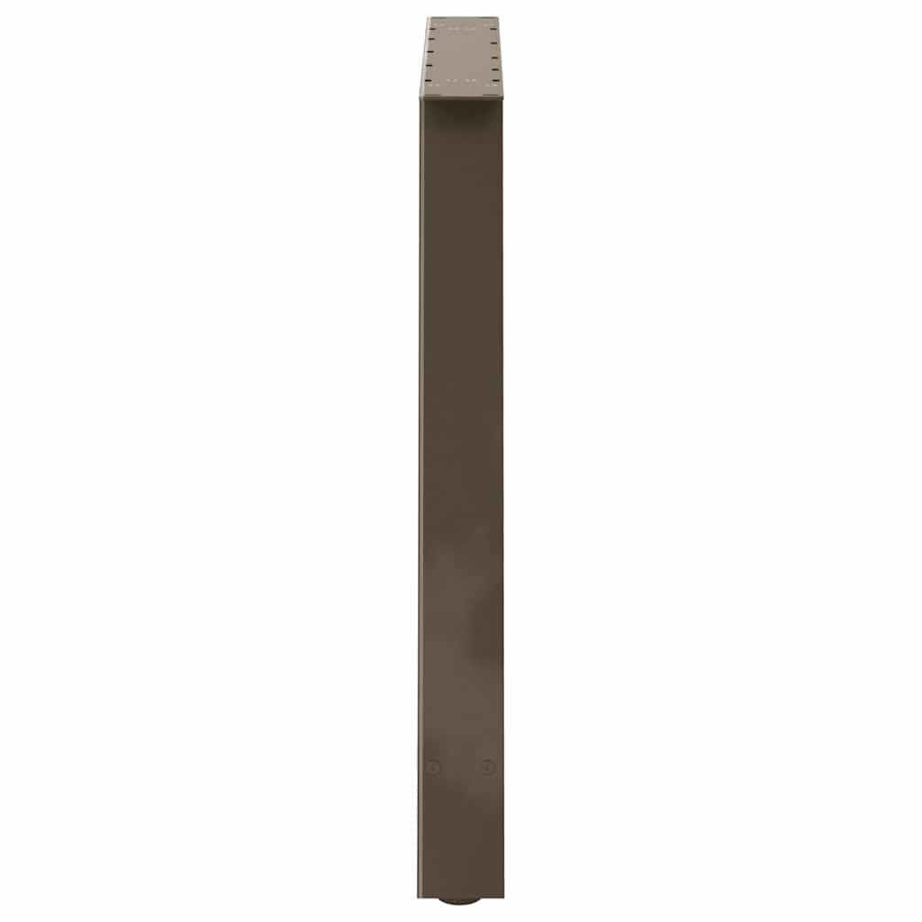 Valgomojo stalo kojelės, A formos, 2 vnt., 90x(72 - 73) cm, plienas - Namų Idėja