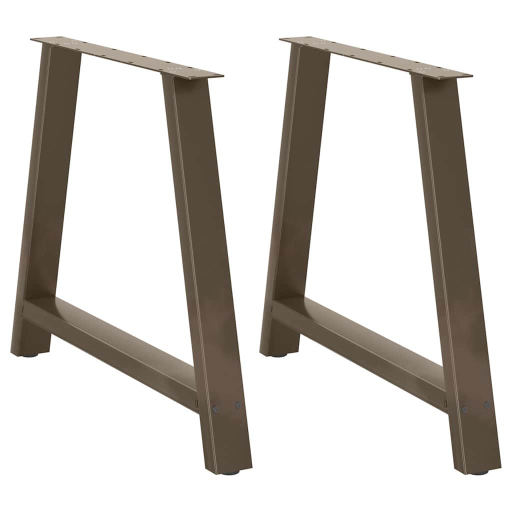 Valgomojo stalo kojelės, A formos, 2 vnt., 90x(72 - 73) cm, plienas - Namų Idėja