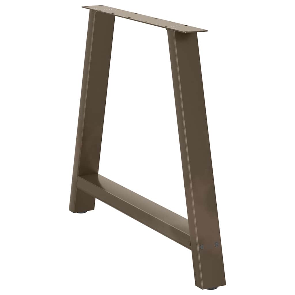 Valgomojo stalo kojelės, A formos, 2 vnt., 90x(72 - 73) cm, plienas - Namų Idėja