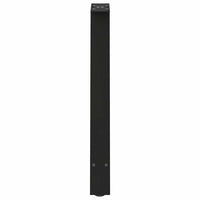 Valgomojo stalo kojelės, A formos, 2 vnt., juodos, 60x(72 - 73) cm, plienas - Namų Idėja