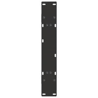 Valgomojo stalo kojelės, A formos, 2 vnt., juodos, 70x(72 - 73) cm, plienas - Namų Idėja