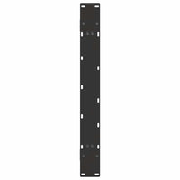 Valgomojo stalo kojelės, A formos, 2 vnt., juodos, 90x(72 - 73) cm, plienas - Namų Idėja