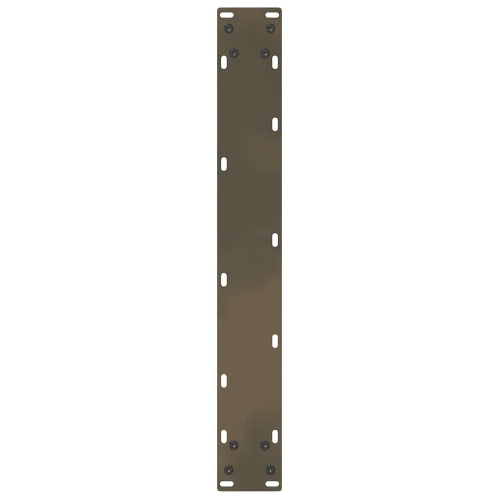 Valgomojo stalo kojelės, U formos, 2 vnt., natūralus plienas, 60x(72 - 73) cm, plienas - Namų Idėja