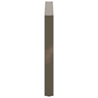 Valgomojo stalo kojelės, U formos, 3 vnt., natūralus plienas, 100 x (72 - 73) cm, plienas - Namų Idėja