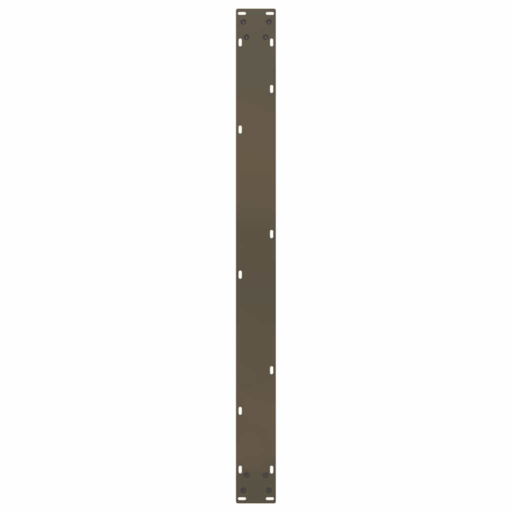 Valgomojo stalo kojelės, U formos, 3 vnt., natūralus plienas, 100 x (72 - 73) cm, plienas - Namų Idėja