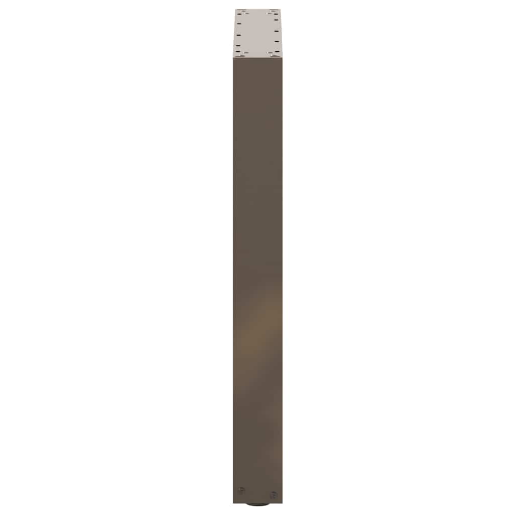 Valgomojo stalo kojelės, U formos, 3 vnt., natūralus plienas, 70x(72 - 73) cm, plienas - Namų Idėja
