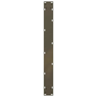 Valgomojo stalo kojelės, U formos, 3 vnt., natūralus plienas, 90x(72 - 73) cm, plienas - Namų Idėja
