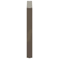 Valgomojo stalo kojelės, U formos, 3 vnt., natūralus plienas, 90x(72 - 73) cm, plienas - Namų Idėja