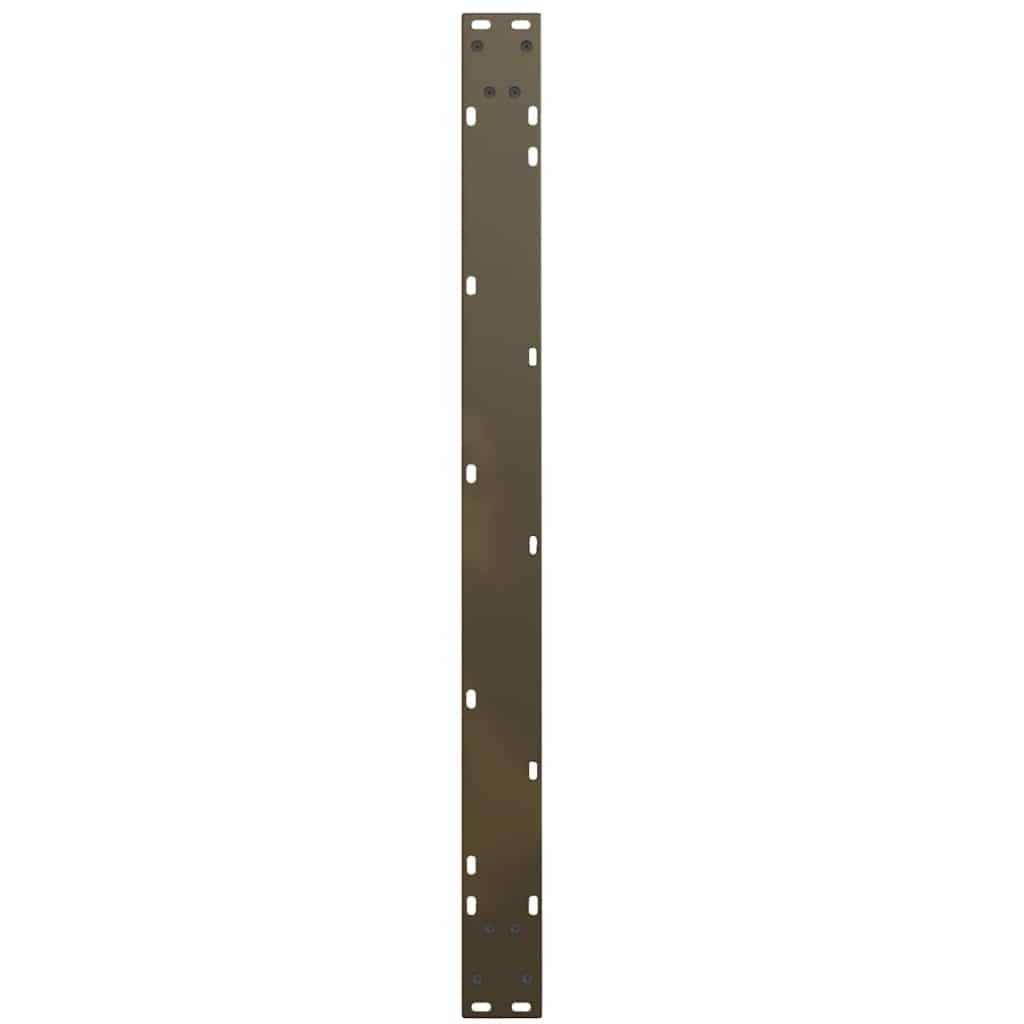 Valgomojo stalo kojelės, V formos, 2 vnt., natūralus plienas, 100 x (72 - 73,3) cm, plienas - Namų Idėja
