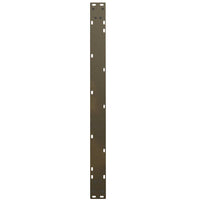 Valgomojo stalo kojelės, V formos, 2 vnt., natūralus plienas, 100 x (72 - 73,3) cm, plienas - Namų Idėja