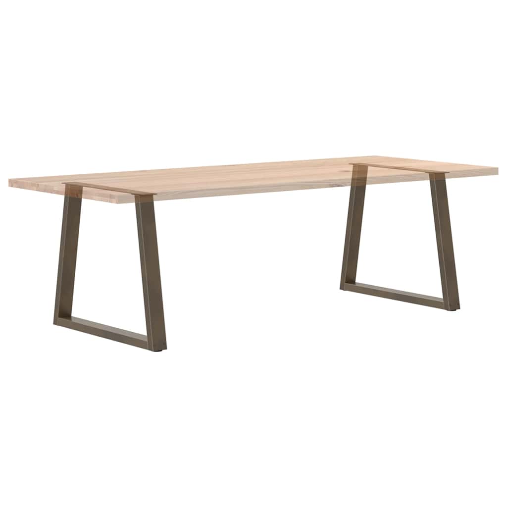 Valgomojo stalo kojelės, V formos, 2 vnt., natūralus plienas, 80x(72 - 73,3) cm, plienas - Namų Idėja
