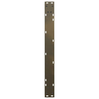 Valgomojo stalo kojelės, V formos, 2 vnt., natūralus plienas, 80x(72 - 73,3) cm, plienas - Namų Idėja