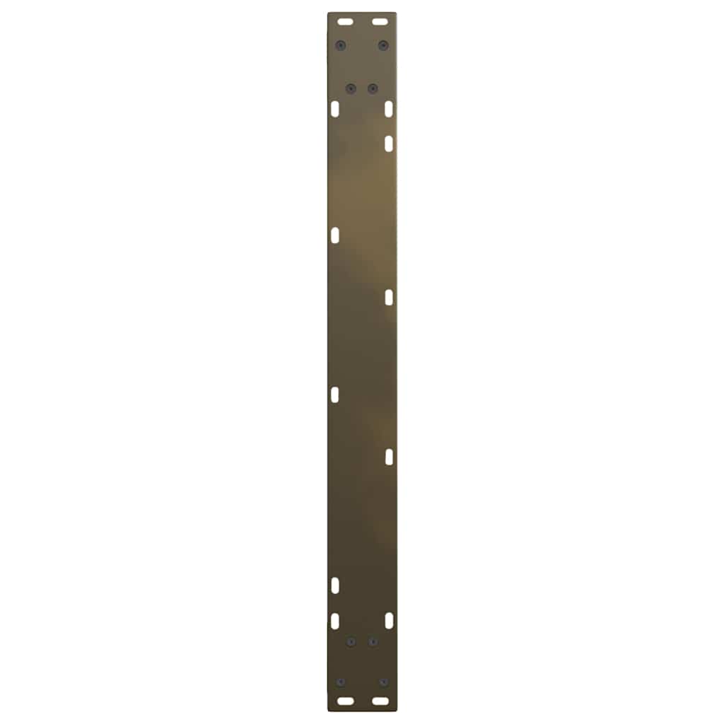Valgomojo stalo kojelės, V formos, 2 vnt., natūralus plienas, 90x(72 - 73,3) cm, plienas - Namų Idėja