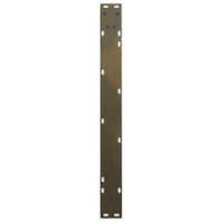Valgomojo stalo kojelės, V formos, 2 vnt., natūralus plienas, 90x(72 - 73,3) cm, plienas - Namų Idėja