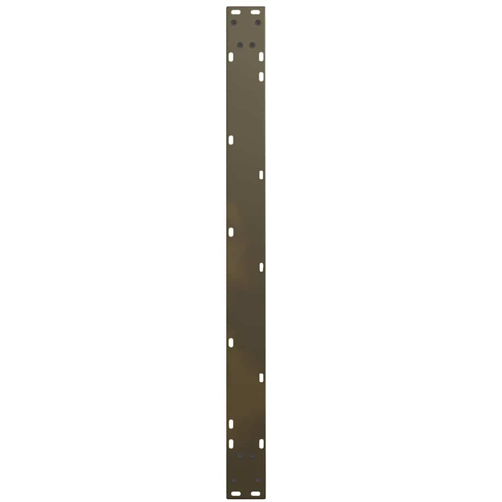 Valgomojo stalo kojelės, V formos, 3 vnt., natūralus plienas, 100 x (72 - 73,3) cm, plienas - Namų Idėja