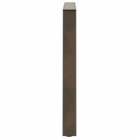 Valgomojo stalo kojelės, V formos, 3 vnt., natūralus plienas, 70x(72 - 73,3) cm, plienas - Namų Idėja