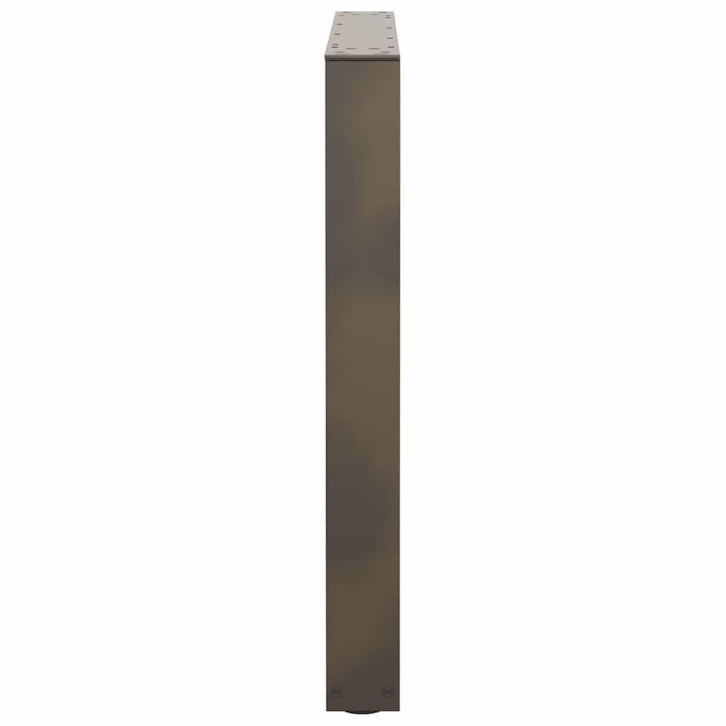 Valgomojo stalo kojelės, V formos, 3 vnt., natūralus plienas, 80x(72 - 73,3) cm, plienas - Namų Idėja