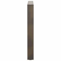 Valgomojo stalo kojelės, V formos, 3 vnt., natūralus plienas, 80x(72 - 73,3) cm, plienas - Namų Idėja