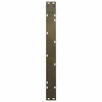 Valgomojo stalo kojelės, V formos, 3 vnt., natūralus plienas, 80x(72 - 73,3) cm, plienas - Namų Idėja