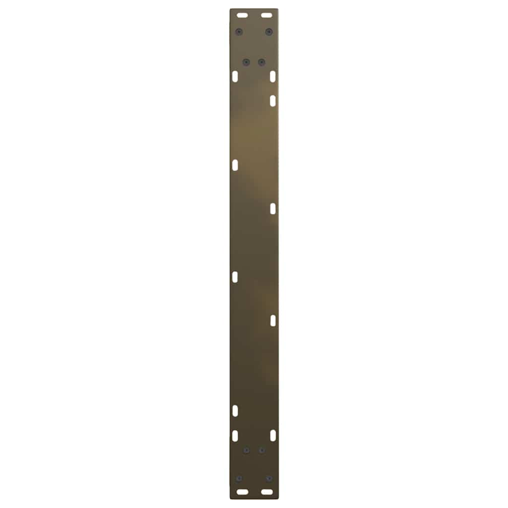 Valgomojo stalo kojelės, V formos, 3 vnt., natūralus plienas, 90x(72 - 73,3) cm, plienas - Namų Idėja