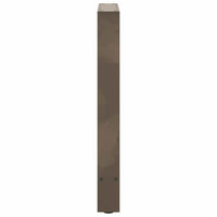 Valgomojo stalo kojos, 2 vnt., 50x(72 - 73) cm, natūralus plienas - Namų Idėja