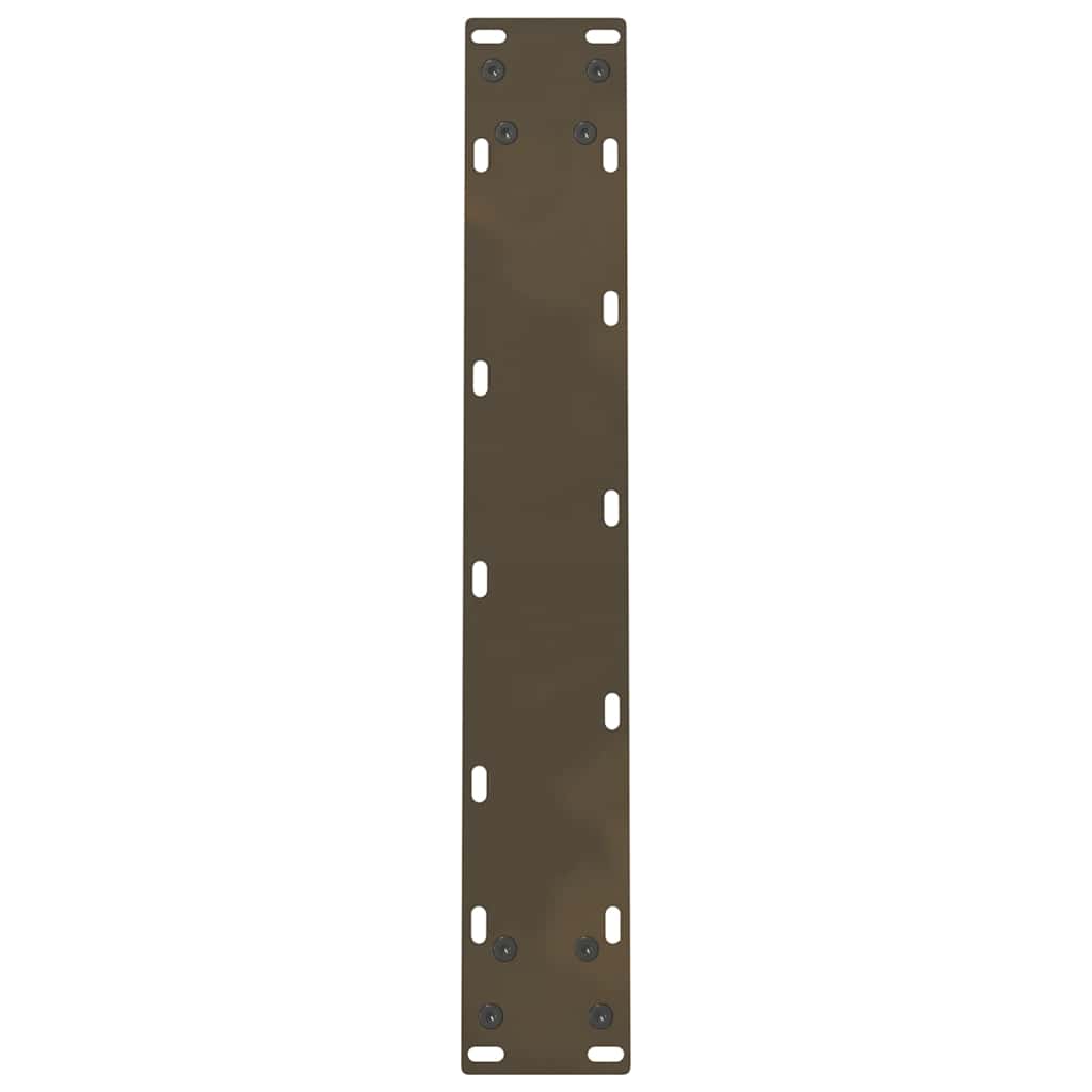 Valgomojo stalo kojos, 2 vnt., 50x(72 - 73) cm, natūralus plienas - Namų Idėja