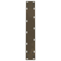 Valgomojo stalo kojos, 2 vnt., 50x(72 - 73) cm, natūralus plienas - Namų Idėja