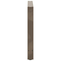 Valgomojo stalo kojos, 2 vnt., 70x(72 - 73) cm, natūralus plienas - Namų Idėja