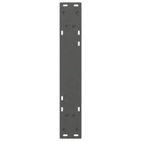 Valgomojo stalo kojos, 2 vnt., antracito spalvos, 50x(72 - 73,3) cm, plienas - Namų Idėja