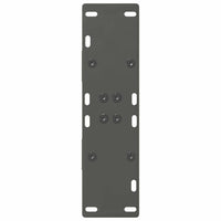 Valgomojo stalo kojos, 2 vnt., antracito spalvos, 60x(72 - 73) cm, plienas - Namų Idėja