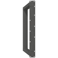 Valgomojo stalo kojos, 2 vnt., antracito spalvos, 80x(72 - 73) cm, plienas, U formos - Namų Idėja