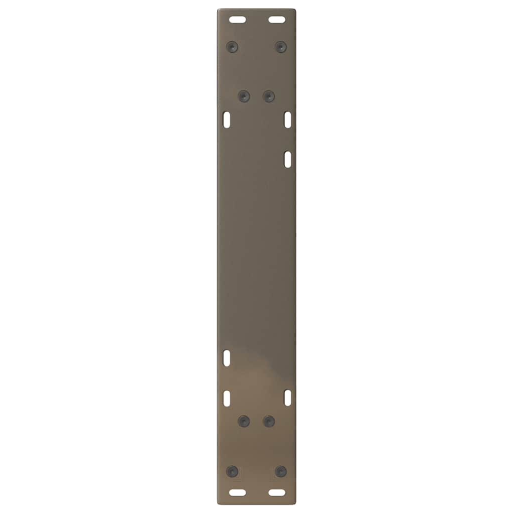 Valgomojo stalo kojos, 2 vnt., natūralus plienas, 60x(72 - 73,3) cm, plienas - Namų Idėja