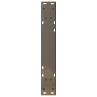 Valgomojo stalo kojos, 2 vnt., natūralus plienas, 60x(72 - 73,3) cm, plienas - Namų Idėja