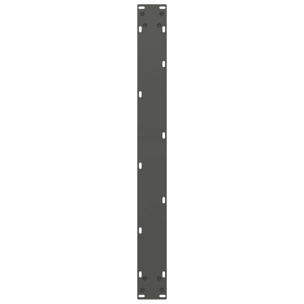 Valgomojo stalo kojos, 3 vnt., antracito spalvos, 80x(72 - 73) cm, plienas, U formos - Namų Idėja