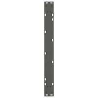 Valgomojo stalo kojos, 3 vnt., antracito spalvos, 90x(72 - 73,3) cm, plienas - Namų Idėja